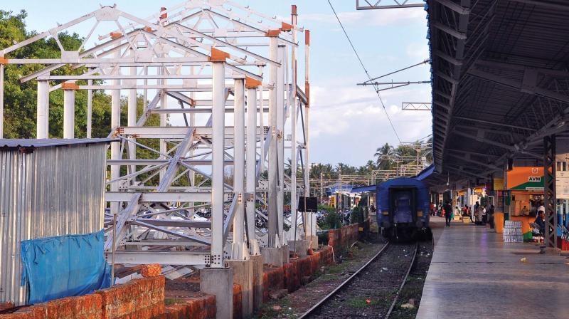Kozhikode Railway Station Redevelopment Progresses Slowly kozhikode railway station redevelopment progresses slowly