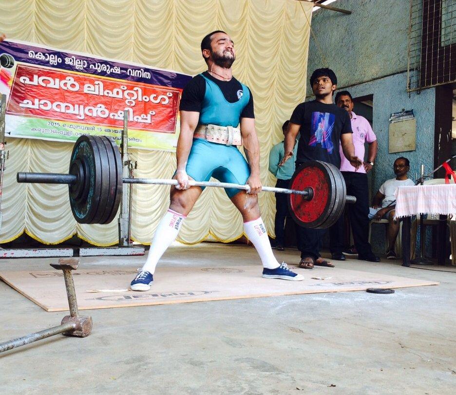 kerala police games – powerlifting