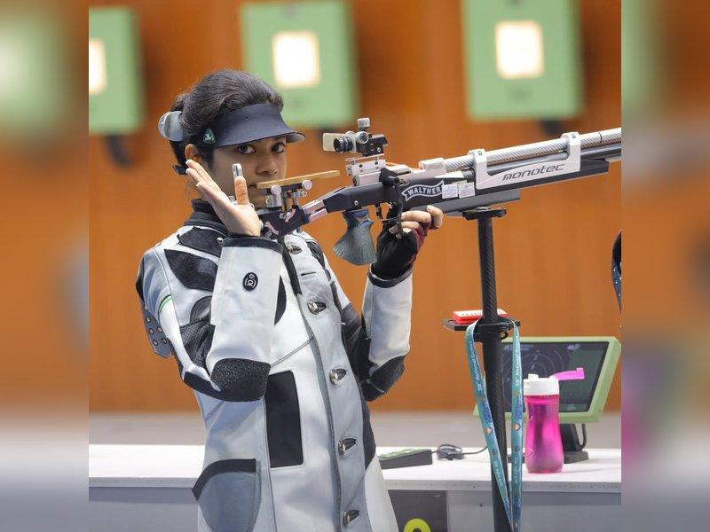 kozhikode shooter vidarsa k. vinod qualifies for asian games